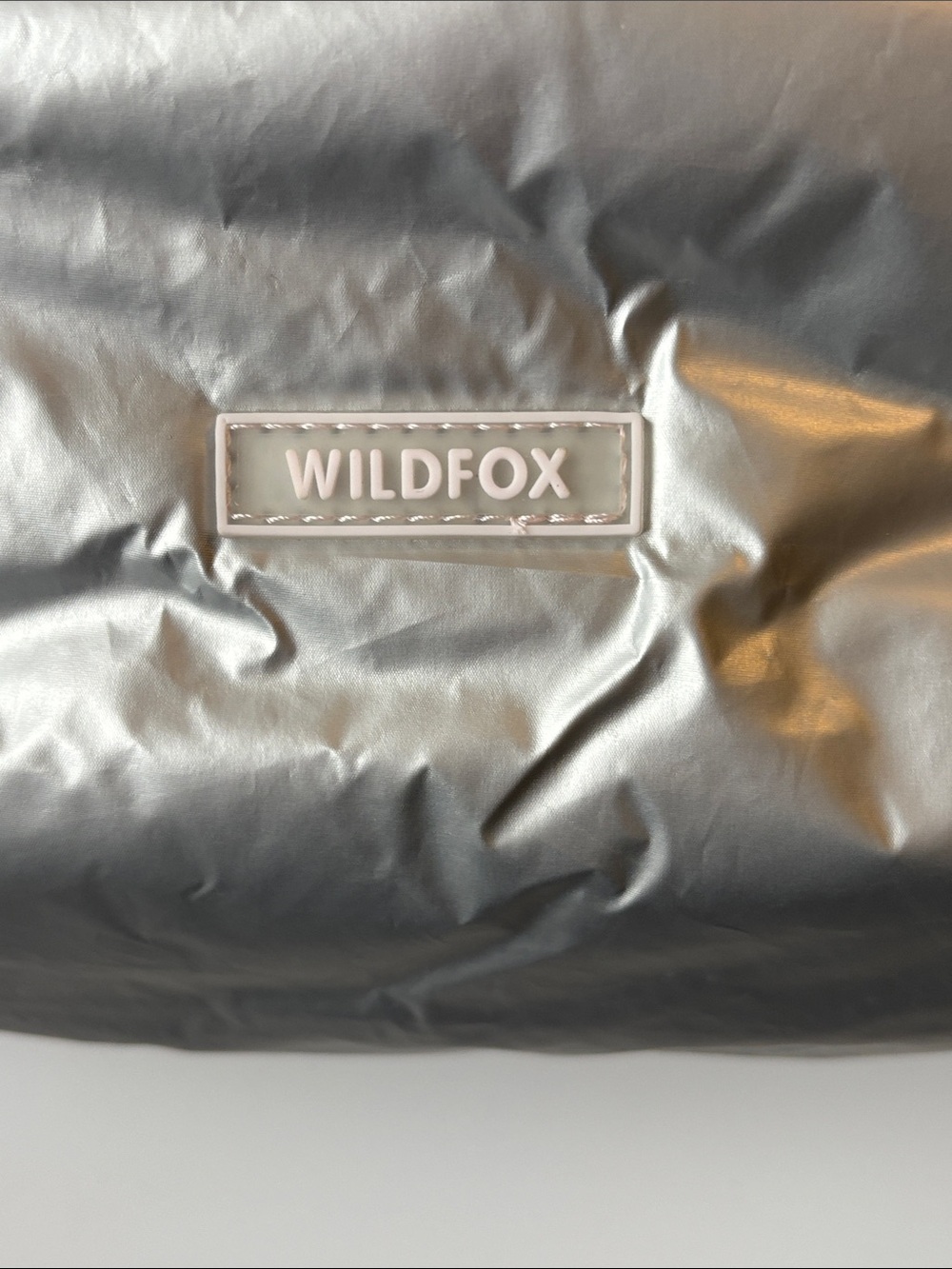 Wildfox Silver Puffer Drawstring Backpack - Picture 5 of 15